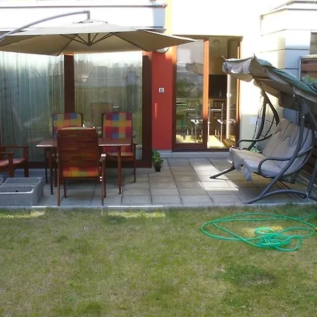 Garden With Garage In Apartment