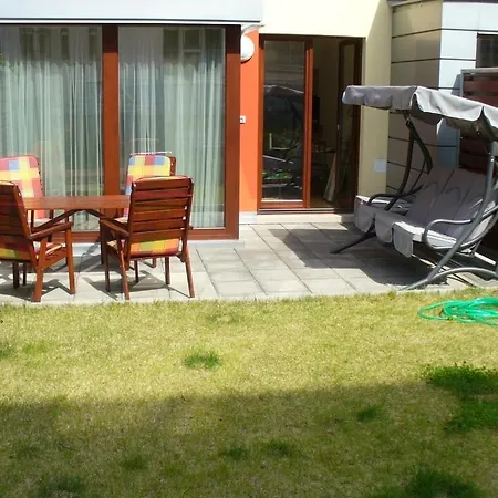 Garden With Garage In