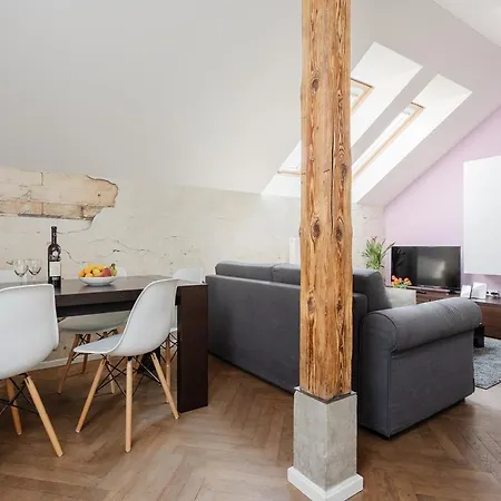 Modern Close To River Prague