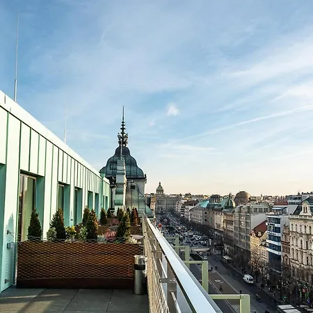 Wenceslas Square Terraces * Praga