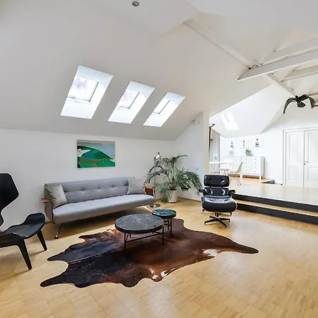 Eclectic Loft With Terrace Appartement