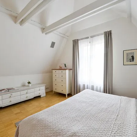 Appartement Eclectic Loft With Terrace Praag