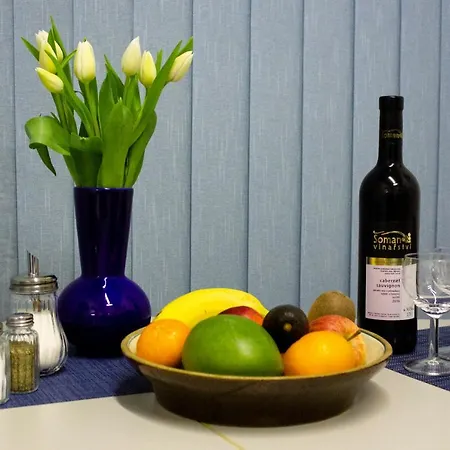 Blue In Beautiful Style Garden With Atmosphere Apartmán Praha