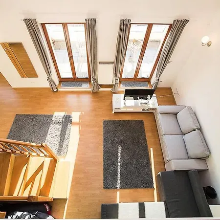 Great Terrace In Big, Flat Praga