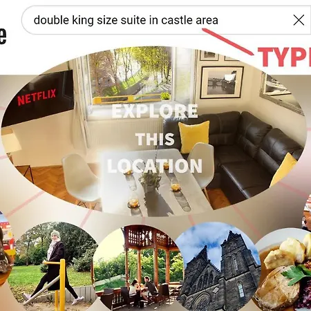 Apartment Double King Size Sunny In Castle Area *