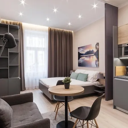 Days - Modern - 7 Min Wenceslas Square Apartment Prague