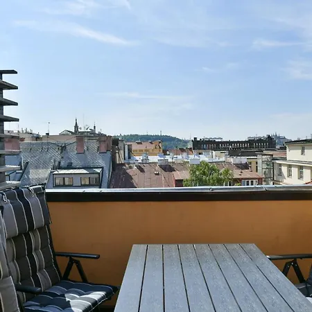 Luxury Penthouse With Sauna, Terrace, 250m2, 5bdrm, 3bthrm Prague