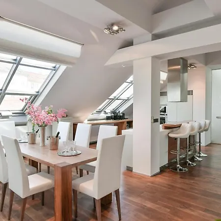 Luxury Penthouse With Sauna, Terrace, 250m2, 5bdrm, 3bthrm * Prague