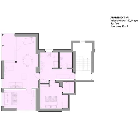 Veleslavin Apartment *