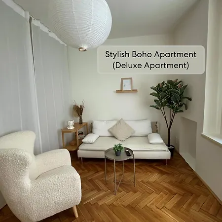 Urban Retreat I Modern Boho In Lovely Letna District - 10 Minutes From Old Town Appartement *