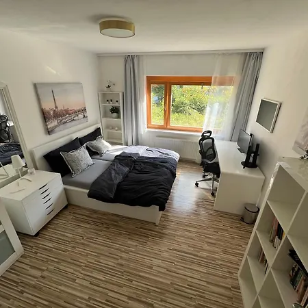 Terrace Aircondition Downtown Metro C Budejovicka Accommodatie bij particulieren *