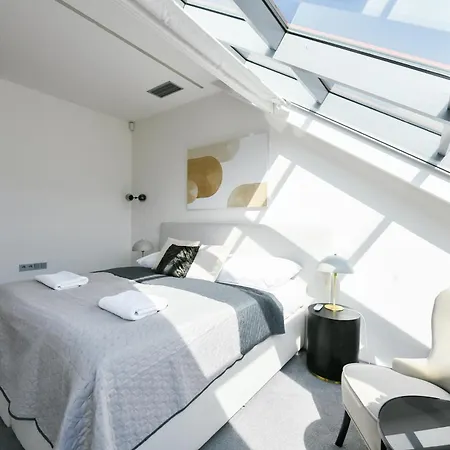 Presidential Penthouse, 303m2, Jacuzzi On Terrace, Sauna, 6bdrm, 4bthrm, Ac, Lift Prague