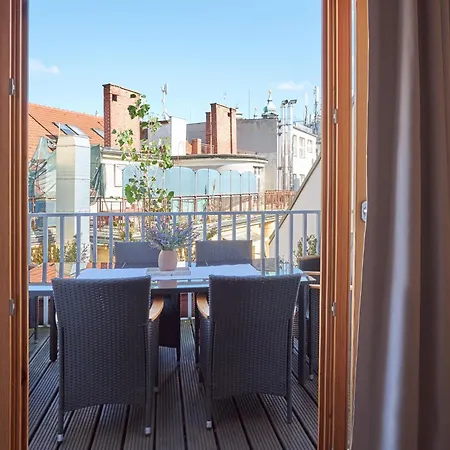 žatecká 4 - Terrace In The Old Town *