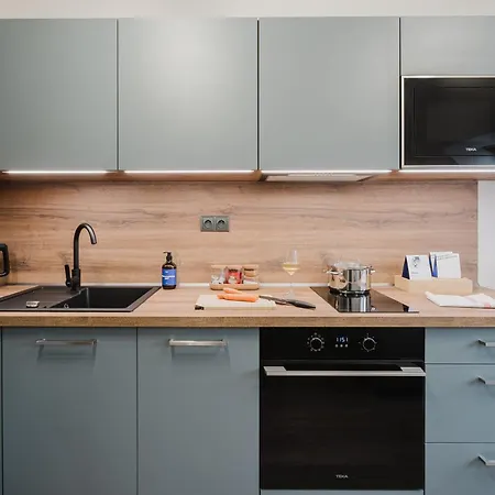 Apartment Days - Attic 1bdr - Workspace - Garage - Smichov Prague