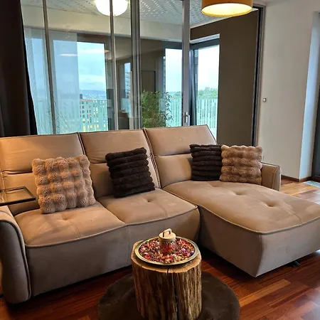 Family With The View Of The Old Town With Free Parking 아파트 프라하