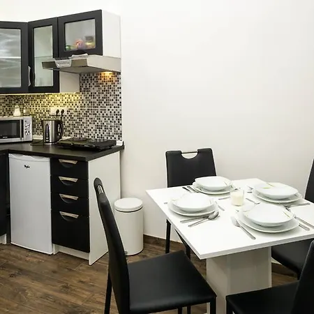 Lägenhet Black & White Apartment Prague By Wenceslas Square And Muzeum