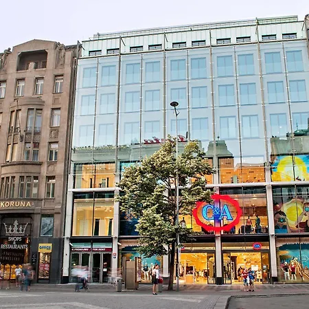 Wenceslas Square Terraces Apartamento *