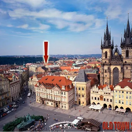 아파트 Spacious Elegance In The Heart Of Old Town 프라하