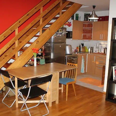 Sunny Two-story Kyje Apartment *