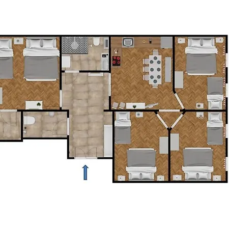 Apartamento Center Legerova