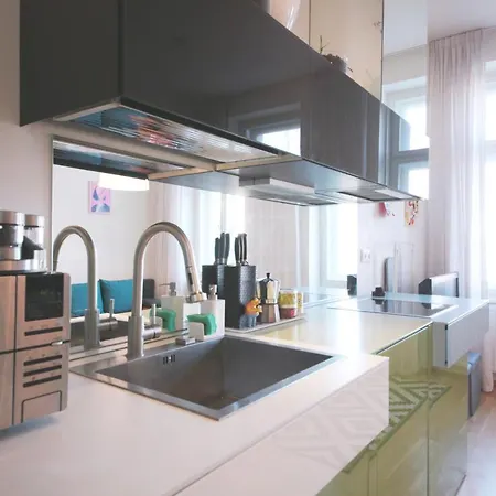 Modern Futuristic / Zizkov Tv Tower + Metro Station Apartment Prague