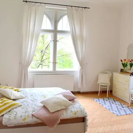 Bedroom With Sauna Apartment Prague