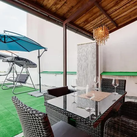 Old Town Royal With Giant Terrace Apartment Prague