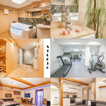 Wellness Studio! Finnish Sauna, Whirlpool, Gym & More! Apartment