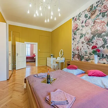 Colorful Wenceslas Square Apartment