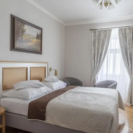 At The Golden Scissors Hotel Prague
