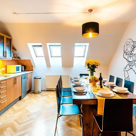 Klimentska Cartoon Apartment Prague