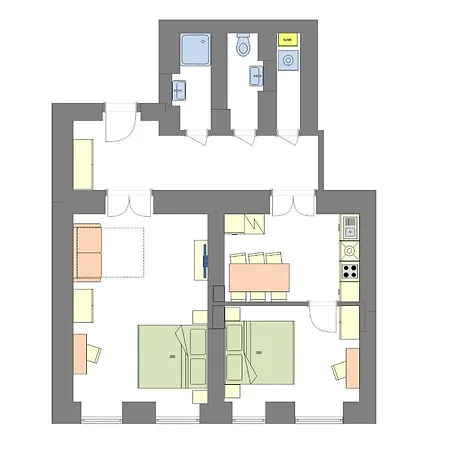 Apartment Modern And Spacious In Center
