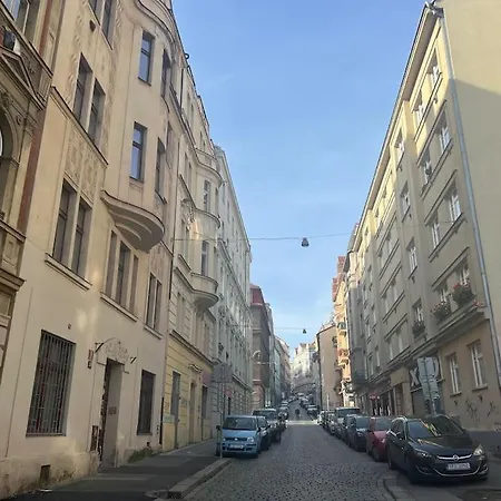 Modern Krymska & Francouzska Street Apartament Praga