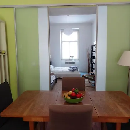 Apartment Garden On Art Nouveau Street In