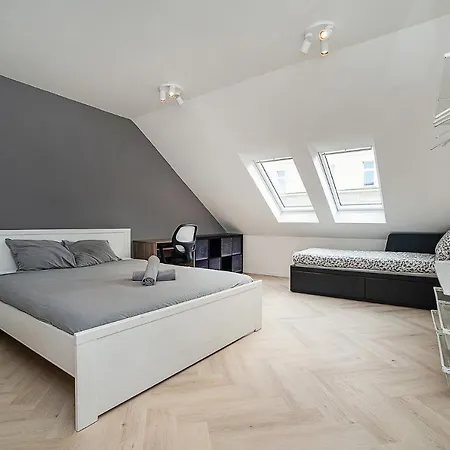Big 4-bedroom Flat, Terrace With Great Vitkov View *