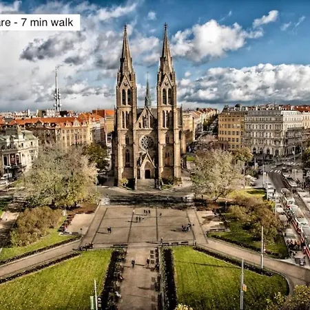 Style 60m2 - 9 Min Walk Wenceslas Sq
