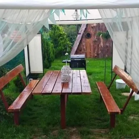 Family In The Garden Apartment Prague