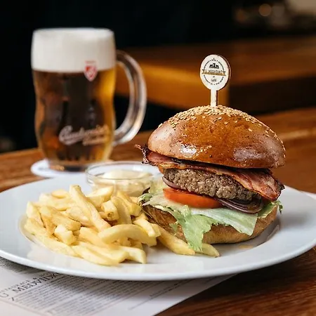 U Medvidku-brewery Hotell Prag