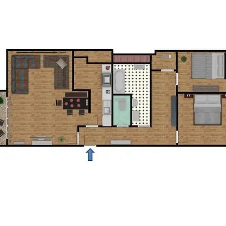 Apartment Dlouha 2bd Prague