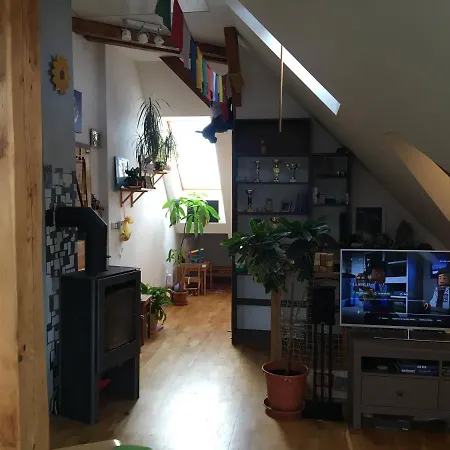 Double Storey Loft In Family Vila Near City Center Apartament Praga