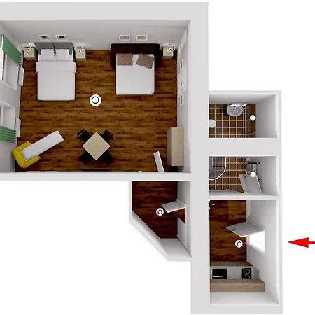 Apartmán Krakovska 5