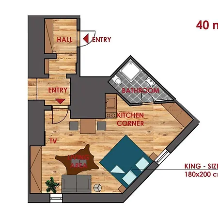 Apartment Romantic Bohemian In Old Town Prague