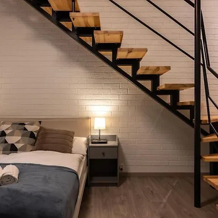 Eclectic And Design Duplex In Apartment Prague