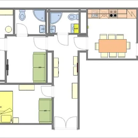 Apartment 3bdr Center Ruterra