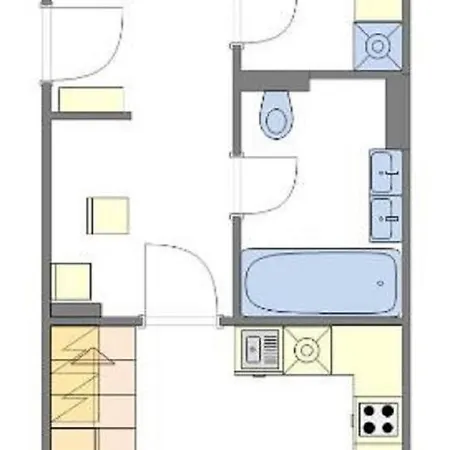 Apartment Quite Loft With Balcony And 3 Air Conditioners *
