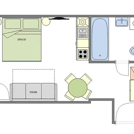 Cozy In The Main Center Apartment *