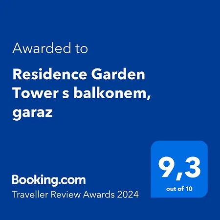 Apartmán Garden Tower S Balkonem, Garaz