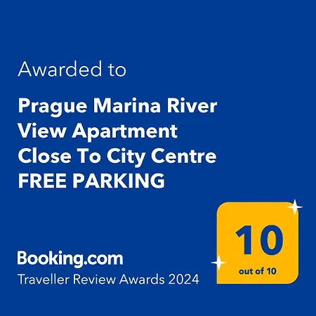 Marina River View Close To Centre Free Parking Prague