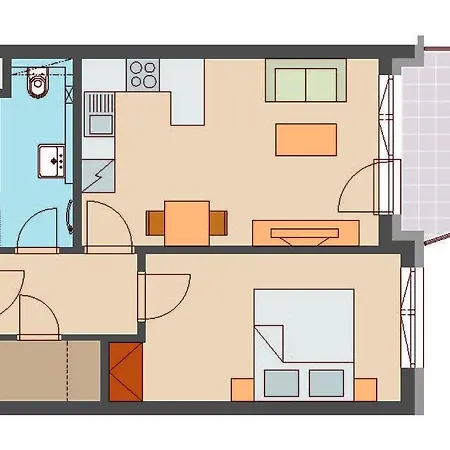 Apartment Citywest Prague