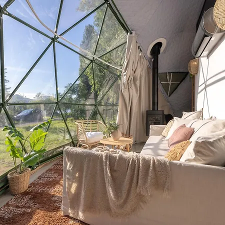Glamping Escape To The Stars Under Skyline Luxe tent *